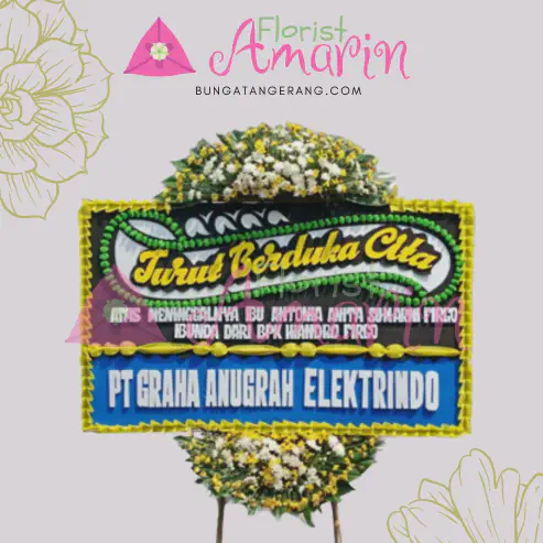 Bunga Papan Duka Cita 24