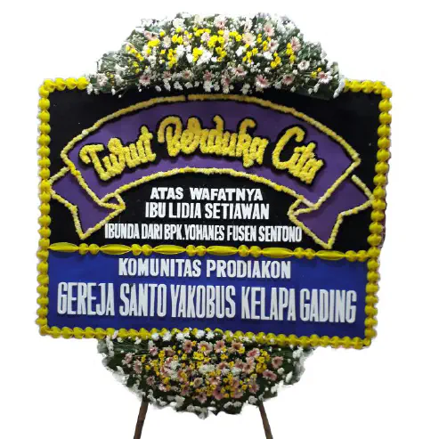 Bunga Papan Duka Cita 18