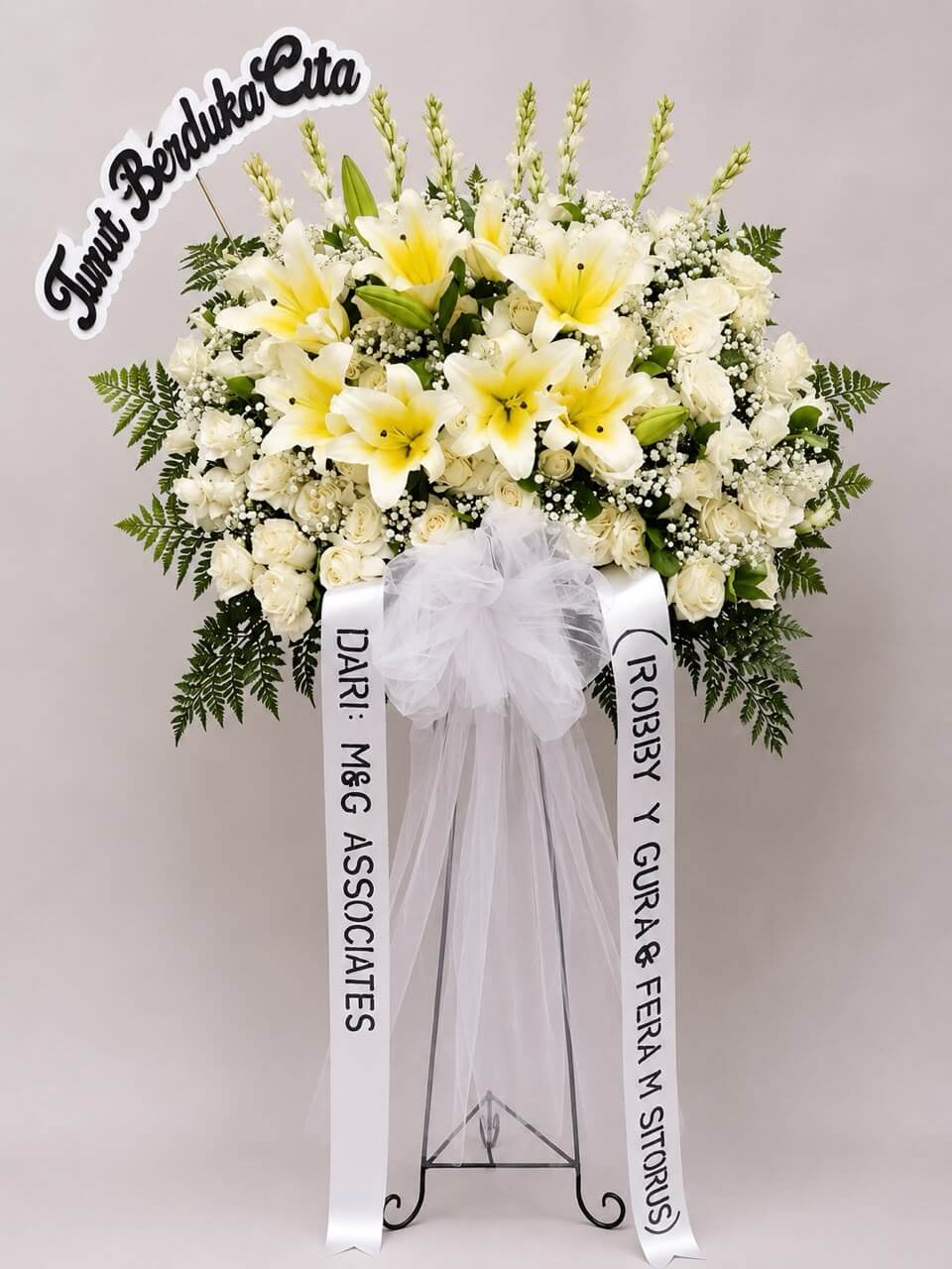 Standing Flower untuk Rumah Duka Grand Heaven Pluit