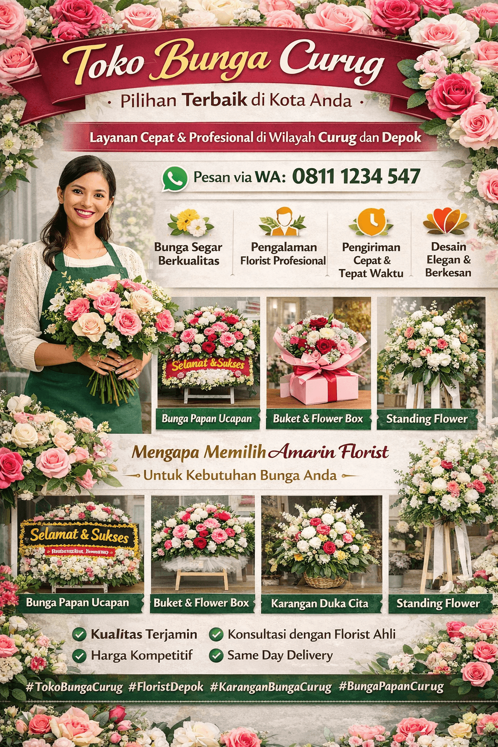 Toko Bunga Curug | Pilihan Terbaik di Kota Anda