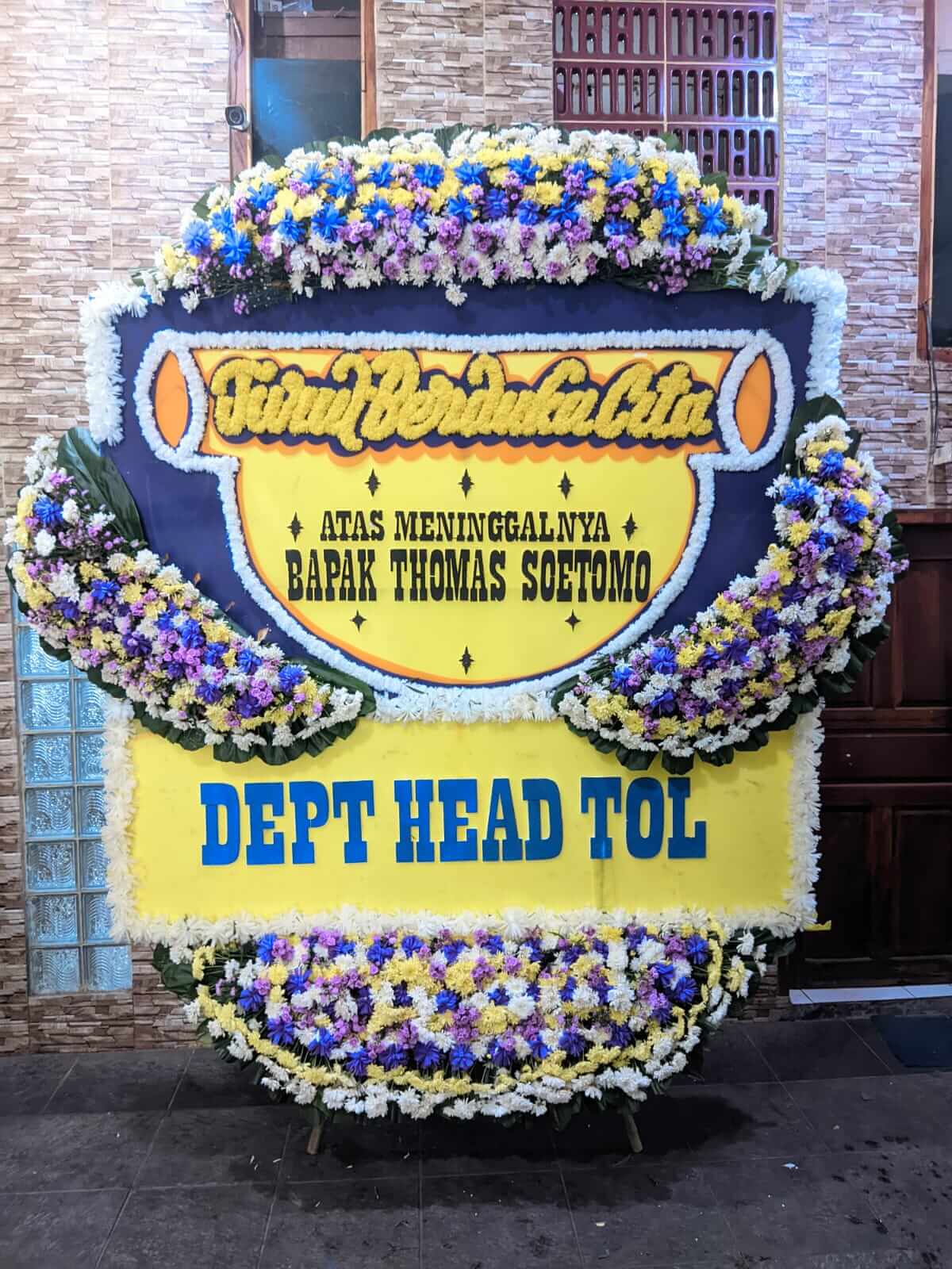 Toko Bunga Rumah Duka Tabitha - Pengiriman Bunga Duka Cita di Jakarta