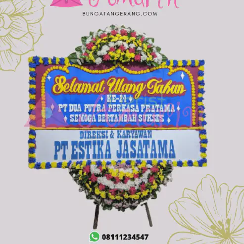 Bunga Papan Selamat Ulang Tahun