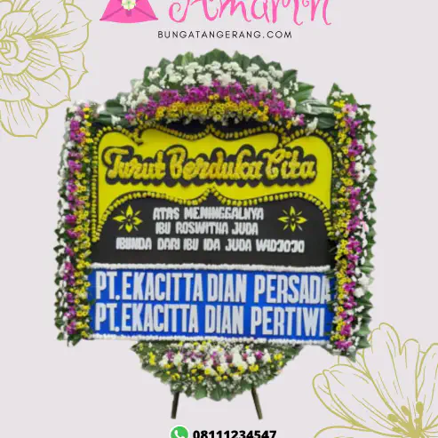Bunga Papan Duka Cita 8